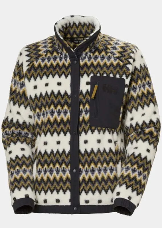 Helly Hansen Women's Imperial Printed Pile Snap Jacket sold by Prfo