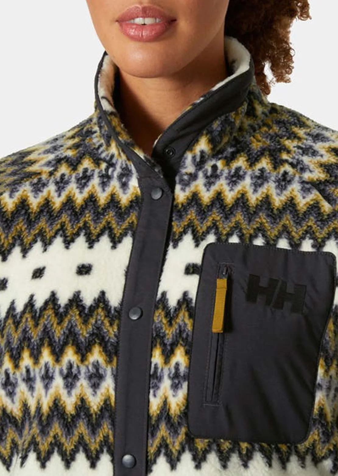 Helly Hansen Women's Imperial Printed Pile Snap Jacket sold by Prfo product image thumbnail 5
