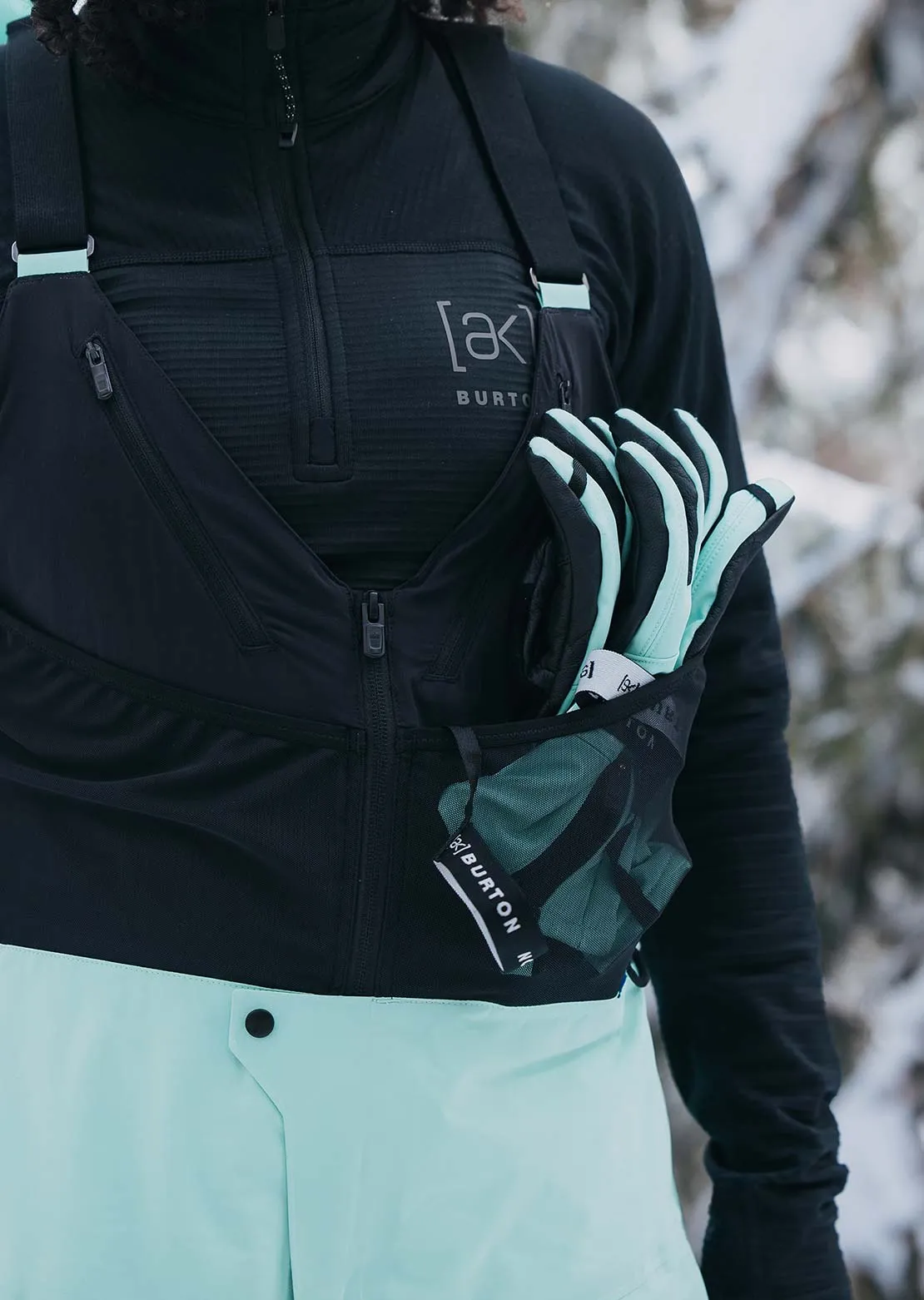 Burton Women's AK GORE-TEX Tusk 3L Hi-Top Bib Pants sold by Prfo product image thumbnail 5