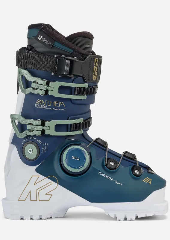 K2 Women's Anthem 105 BOA Ski Boots sold by Prfo
