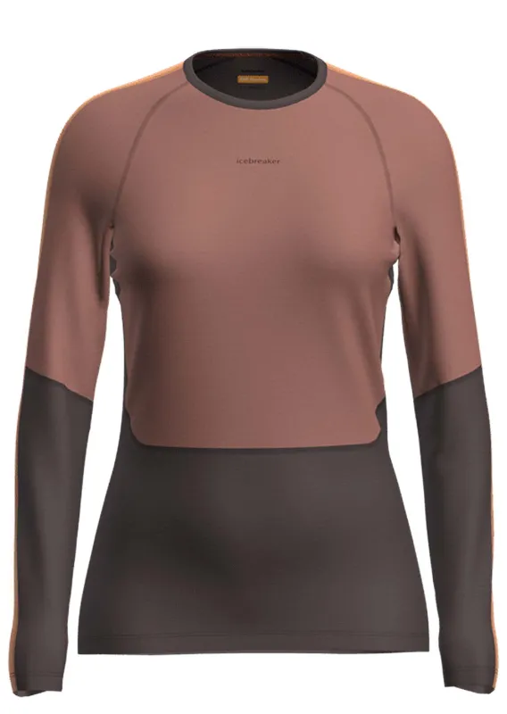 Icebreaker Women's Merino 200 Sonebula Long Sleeve Crewe Top sold by Prfo