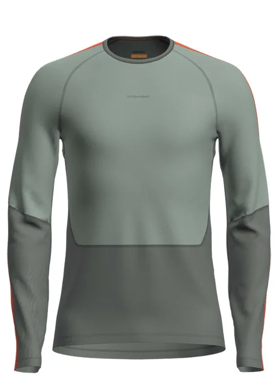 Icebreaker Men's Merino 200 Sonebula Long Sleeve Crewe Top sold by Prfo