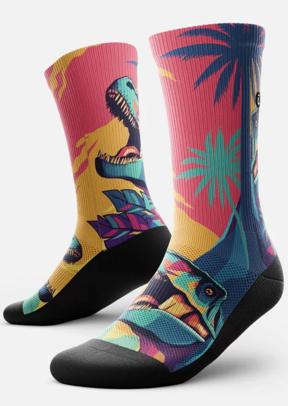 Outway Prehistoric Crew Socks sold by Prfo
