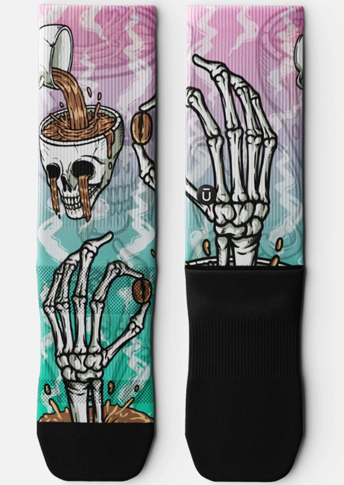 Outway Caffeinated Crew Socks sold by Prfo product image thumbnail 2