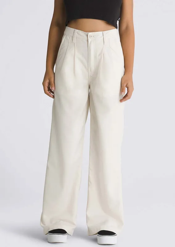 Vans Women's Alder Relaxed Pleated Pants sold by Prfo