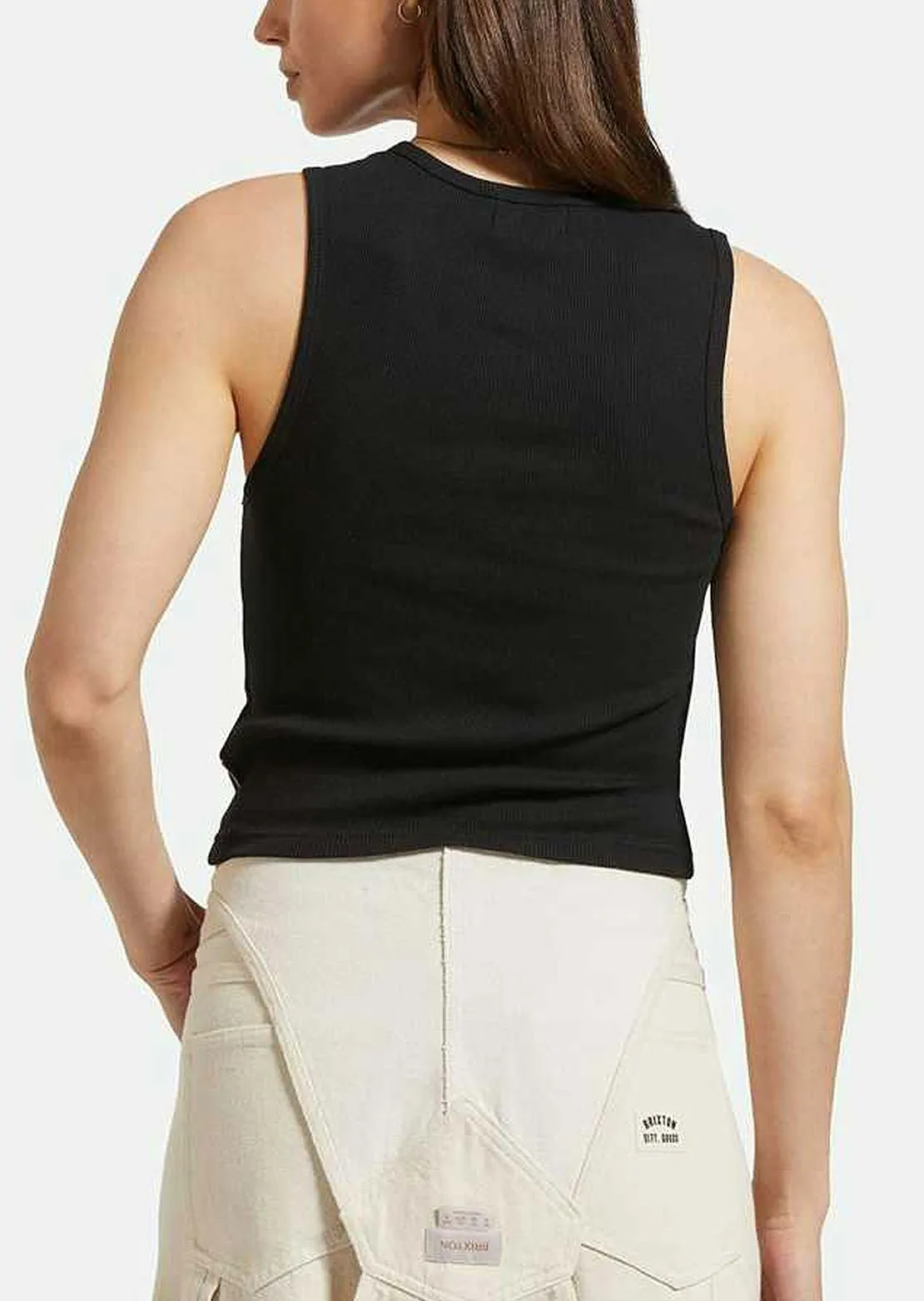 Brixton Women's Classic Organic A-Tank T-Shirt sold by Prfo product image thumbnail 3