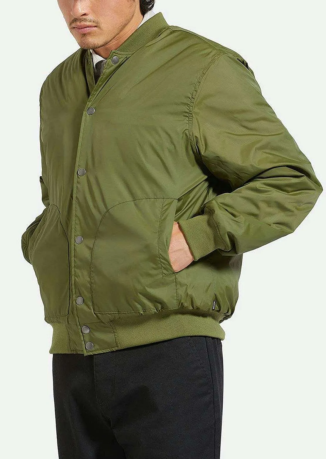 Brixton Men's Dillinger Flight Bomber Jacket sold by Prfo product image thumbnail 2