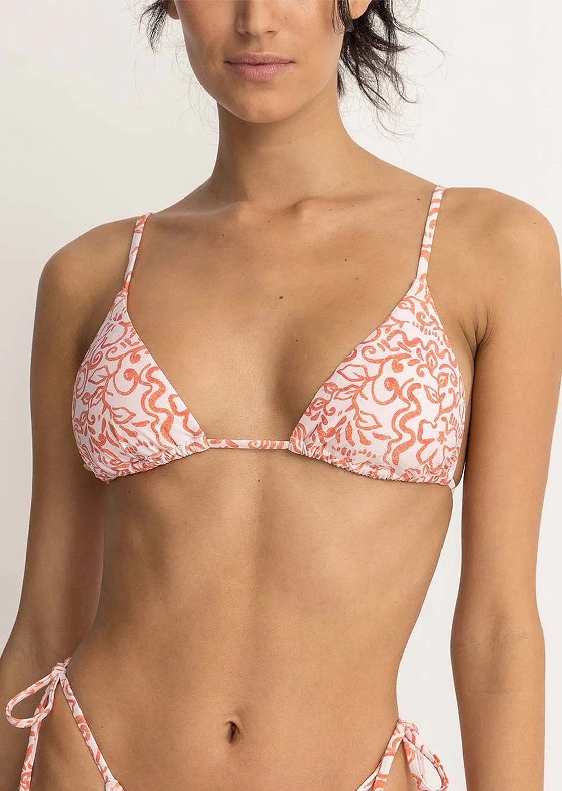 Rhythm Women's Islander Floral Slide Tri Bikini Top sold by Prfo