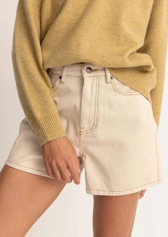 Rhythm Women's Staple Denim Shorts made by Prfo