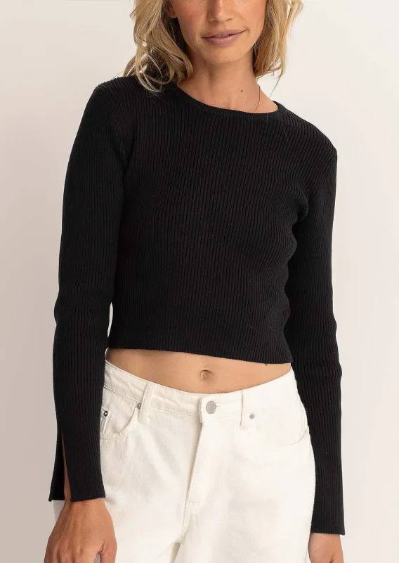 Rhythm Women's Noemie Knit Long Sleeve Top sold by Prfo