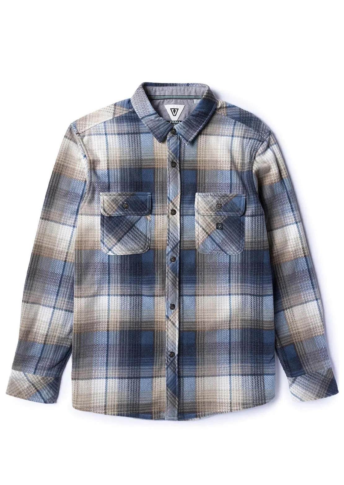 Vissla Men's Eco-Zy LS Polar Flannel Button Up Shirts sold by Prfo product image thumbnail 4