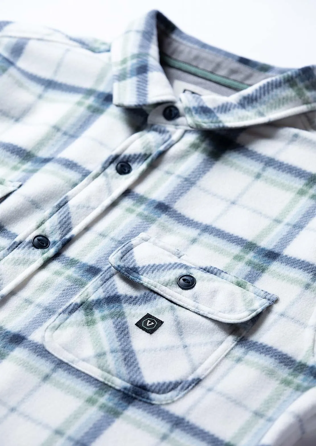 Vissla Men's Eco-Zy LS Polar Flannel Button Up Shirts sold by Prfo product image thumbnail 3