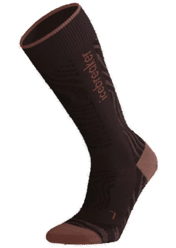 Icebreaker Women's Merino Blend Ski+ Medium OTC Mountain Contour Socks sold by Prfo