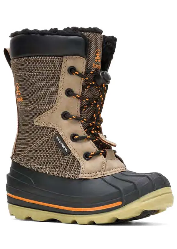 Kamik Junior Surfer Seam-Sealed Waterproof Winter Boots sold by Prfo
