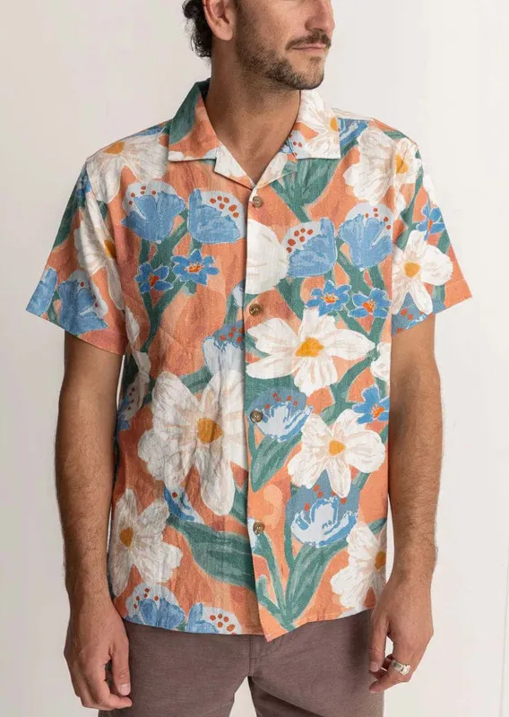 Rhythm Men's Lost Orchid Button Up Shirt sold by Prfo
