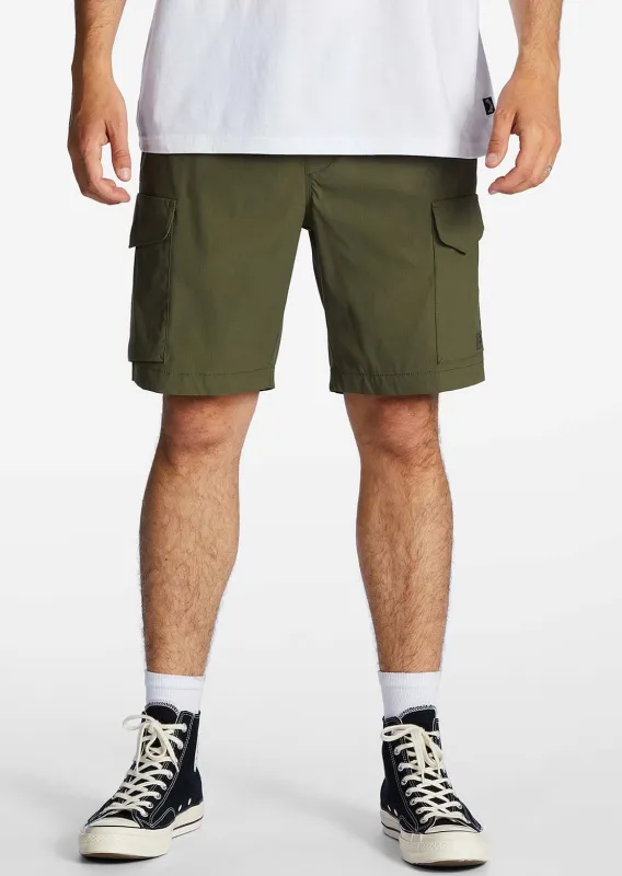 Billabong Men's Surftrek Elastic Cargo Shorts sold by Prfo