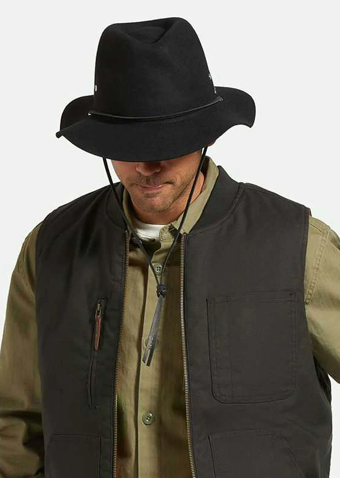 Brixton Unisex Wesley Wthr Guard Packable Fed Hat sold by Prfo product image thumbnail 5