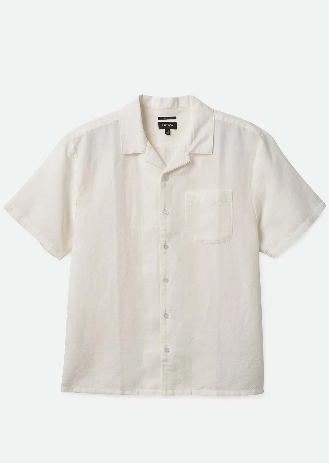 Brixton Men's Bunker Linen Blend Button Up Shirt sold by Prfo product image thumbnail 4