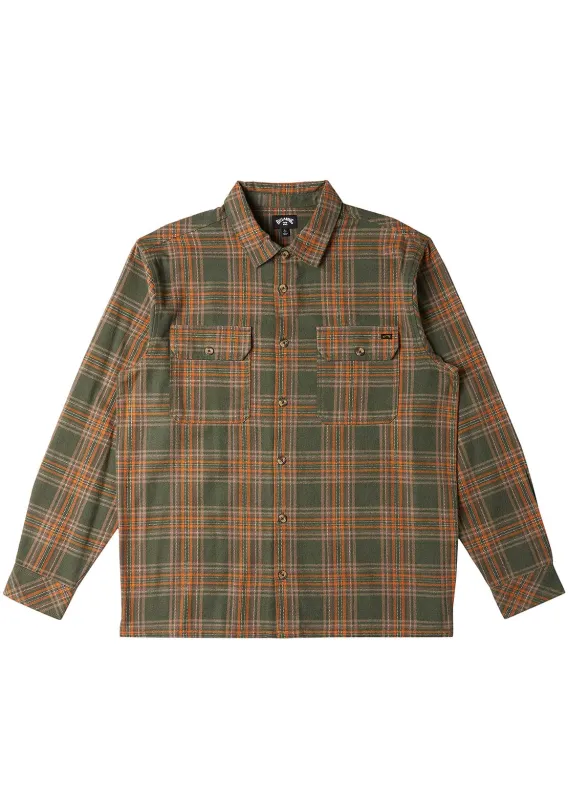 Billabong Men's Offshore Flannel Button Up Shirt sold by Prfo