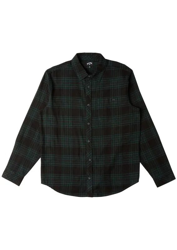 Billabong Men's Coastline Flannel Button Up Shirt sold by Prfo
