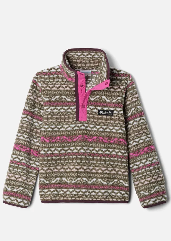 Columbia Junior Helvetia II Printed Half Snap Fleece sold by Prfo