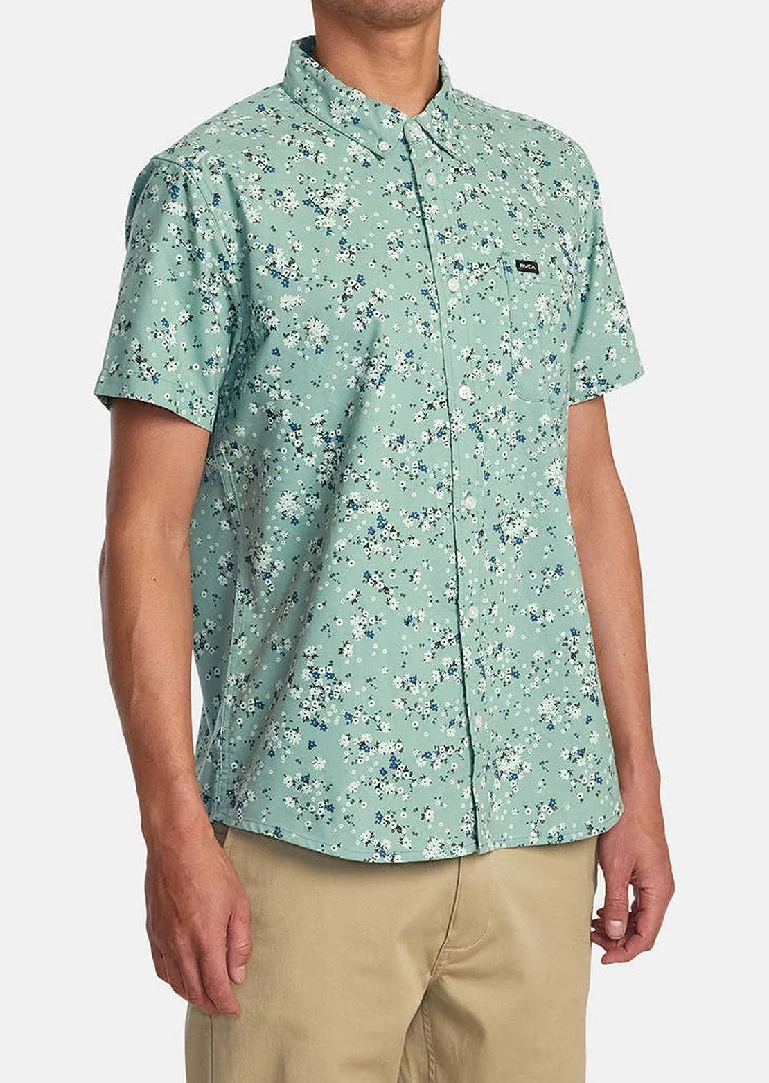 RVCA Men's Thatll Do Print Button Up Shirts sold by Prfo product image thumbnail 2