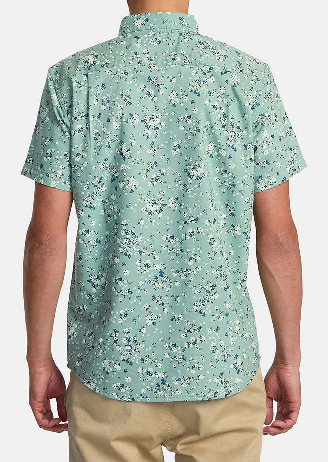 RVCA Men's Thatll Do Print Button Up Shirts sold by Prfo product image thumbnail 4