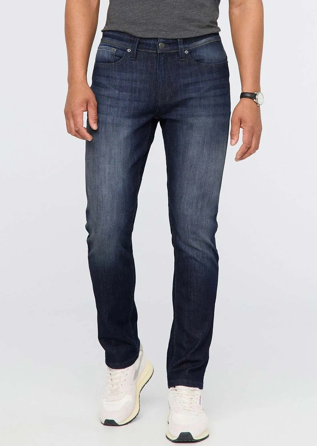 DUER Men's Performance Denim Relaxed Taper Pants sold by Prfo