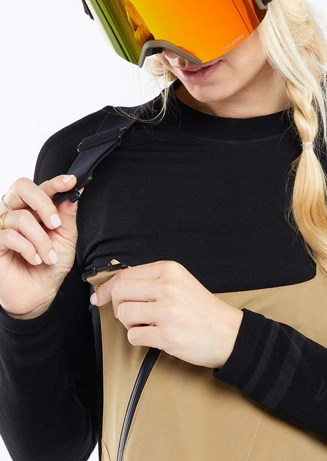 Volcom Women's ELM Stretch Gore Bib Overall sold by Prfo product image thumbnail 4