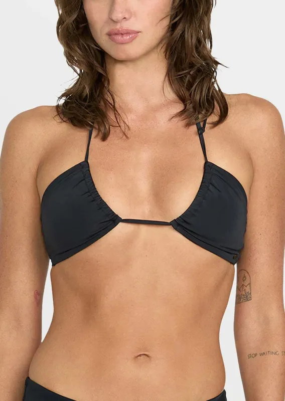 Volcom Women's Simply Seamless Halter Bandeau Bikini Top sold by Prfo