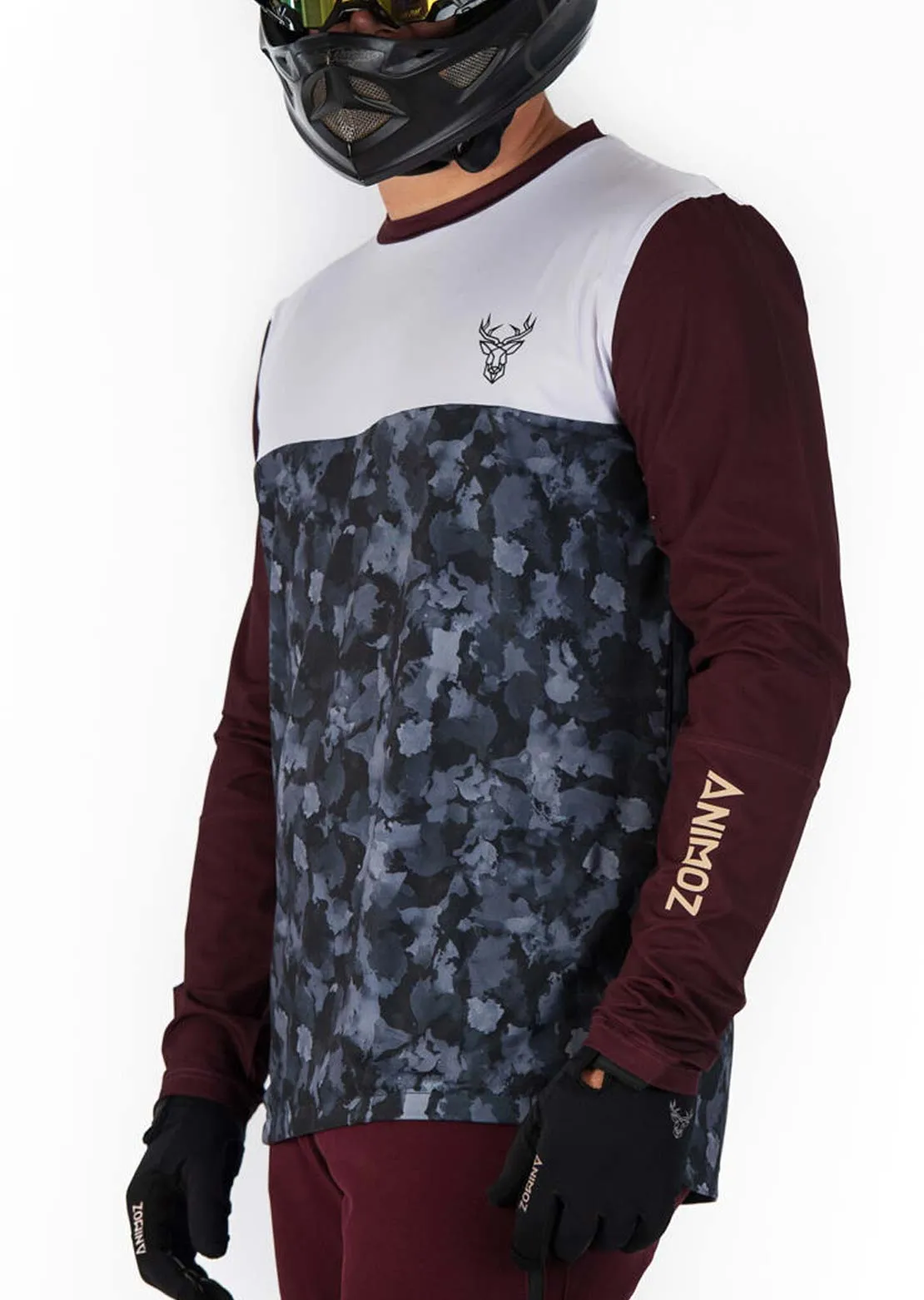 Animoz Men's Wild Long Sleeve Jersey sold by Prfo product image thumbnail 3