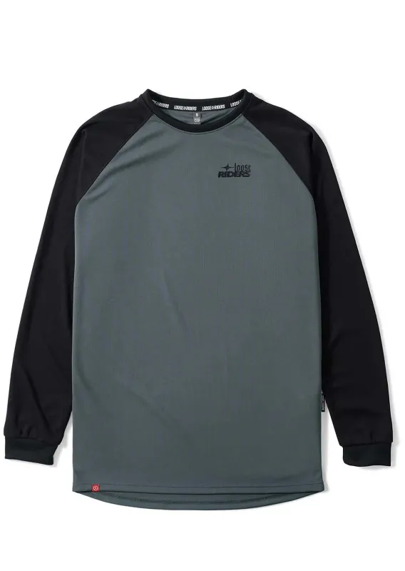 Loose Riders Men's Essential Long Sleeve Jersey sold by Prfo