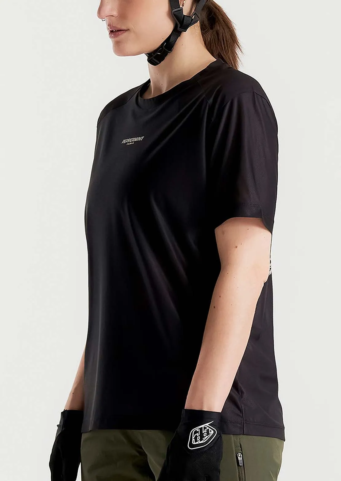 Peppermint Women's Trail Short Sleeve Jersey sold by Prfo product image thumbnail 2