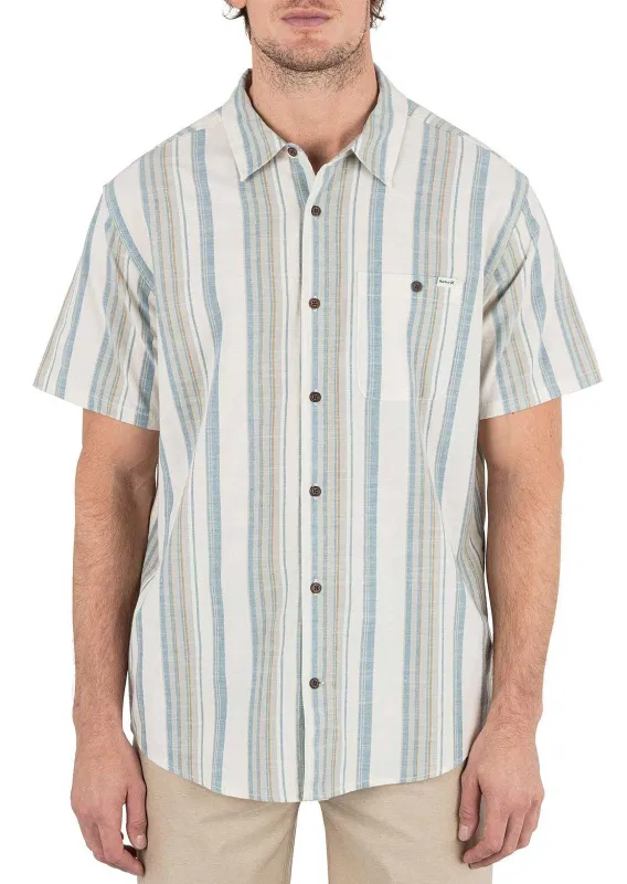 Hurley Men's One And Only Lido Stripe Button Up Shirts sold by Prfo