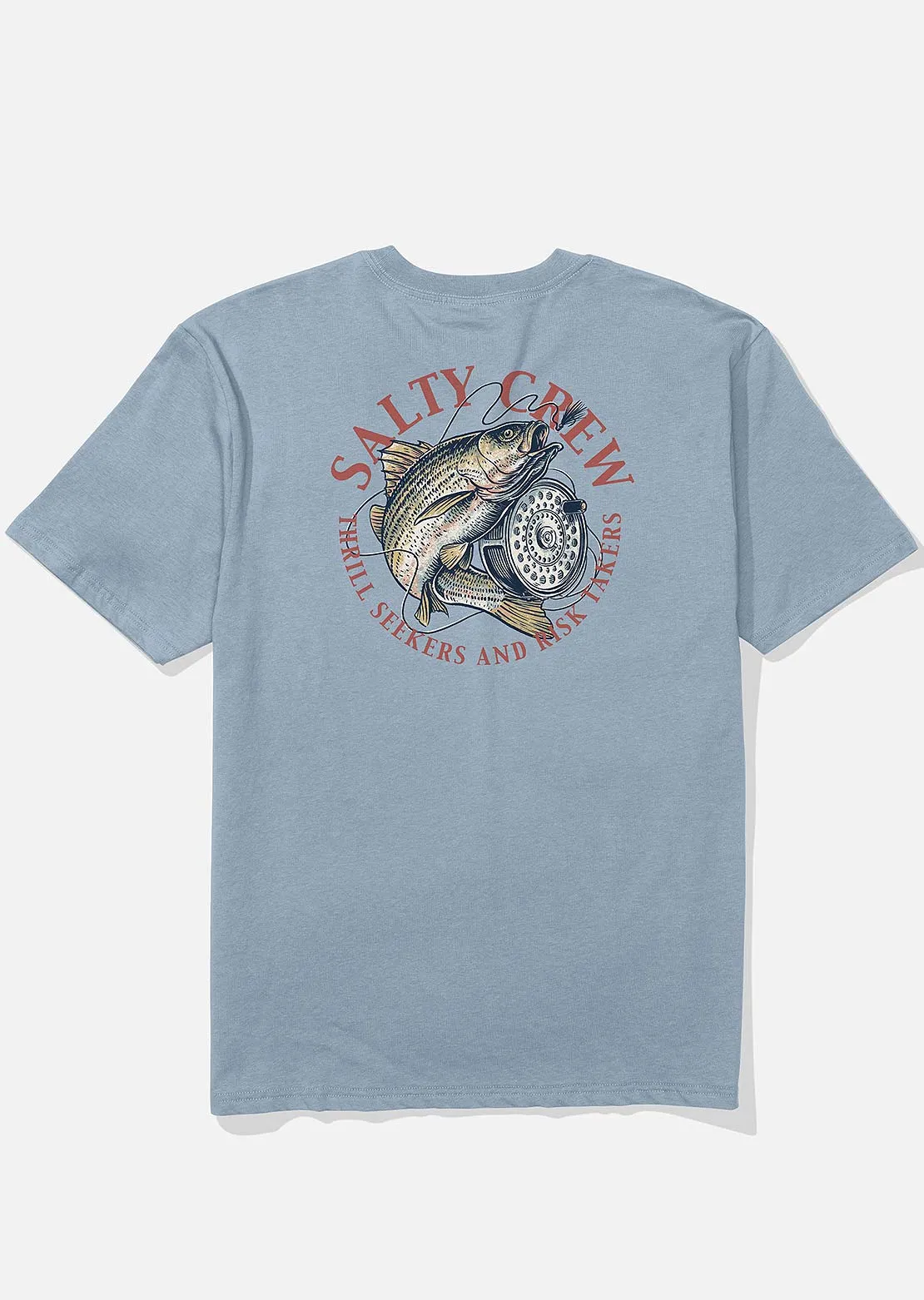 Salty Crew Men's Reel Fly Classic T-Shirt sold by Prfo product image thumbnail 2