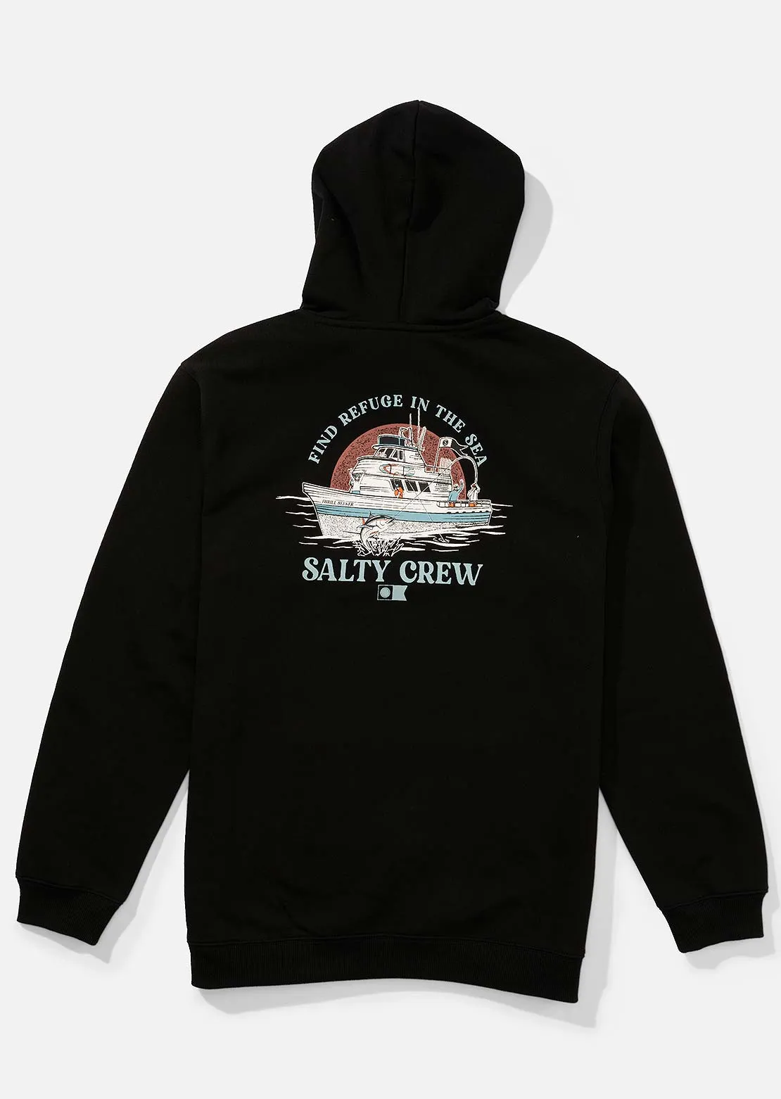 Salty Crew Men's Day Charter Fleece Hood sold by Prfo product image thumbnail 2