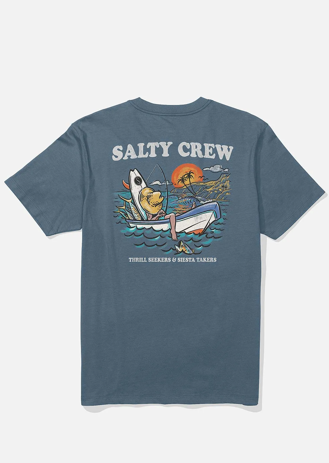 Salty Crew Men's Down Time T-Shirt sold by Prfo product image thumbnail 2