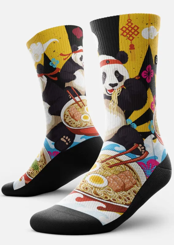 Outway Noodle Ninja Crew Socks sold by Prfo