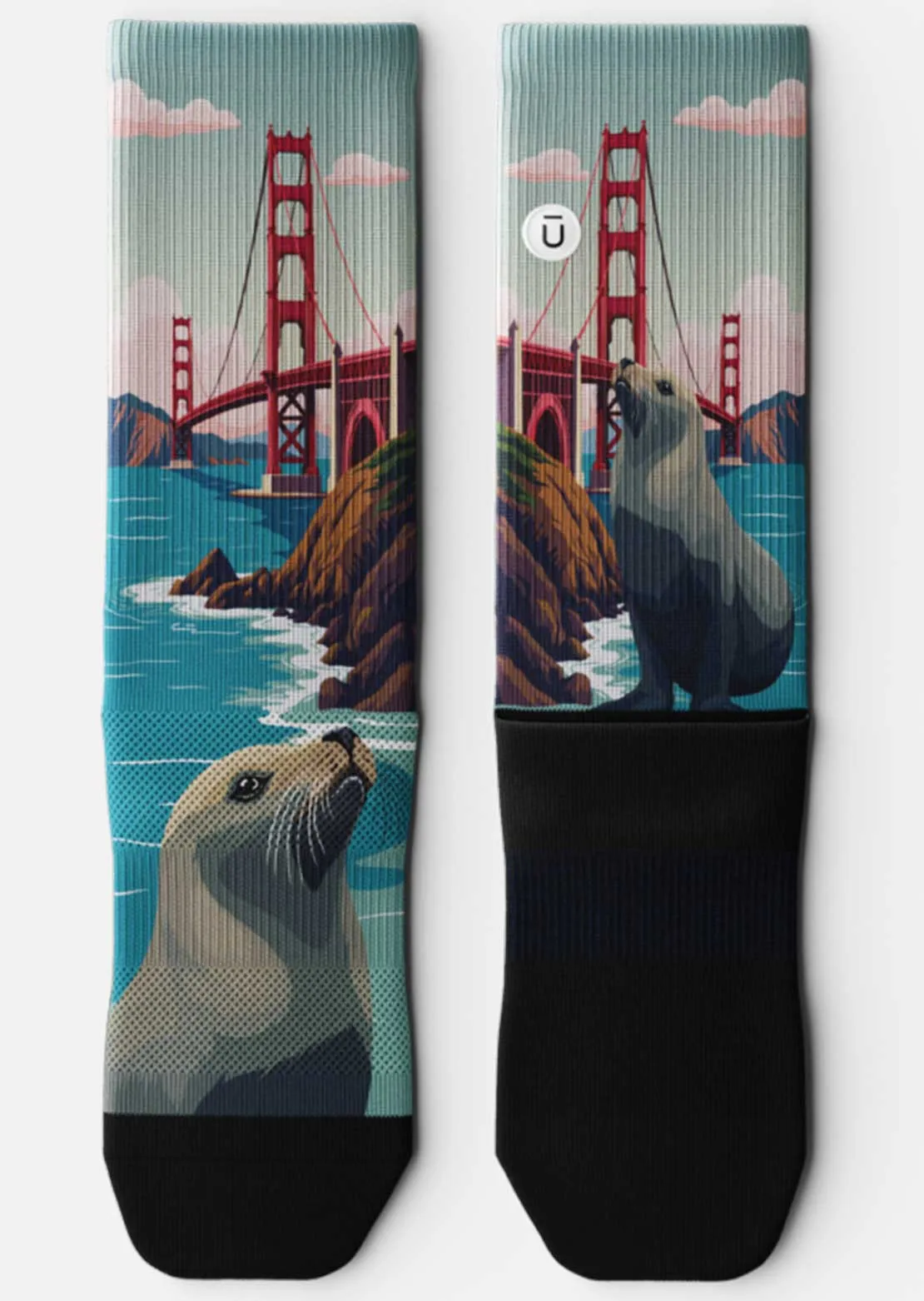 Outway Golden Seal Crew Socks sold by Prfo