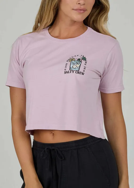 Salty Crew Women's Ocean Spray Crop T-Shirt sold by Prfo