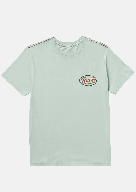 RVCA Men's Frond Script T-Shirt sold by Prfo