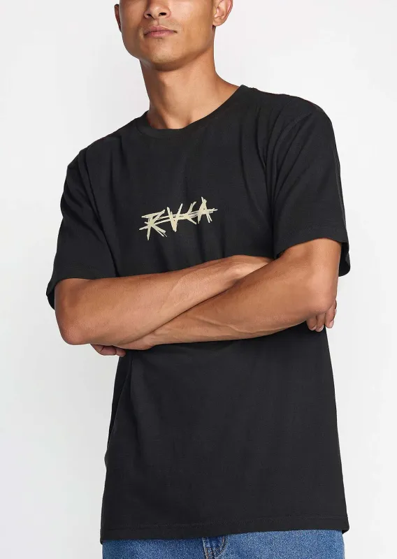 RVCA Men's Crossed Palms T-Shirt sold by Prfo
