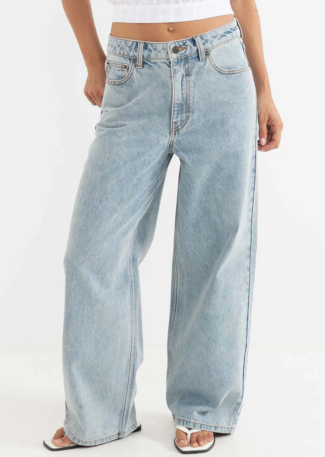 Rhythm Women's Boyfriend Jeans sold by Prfo
