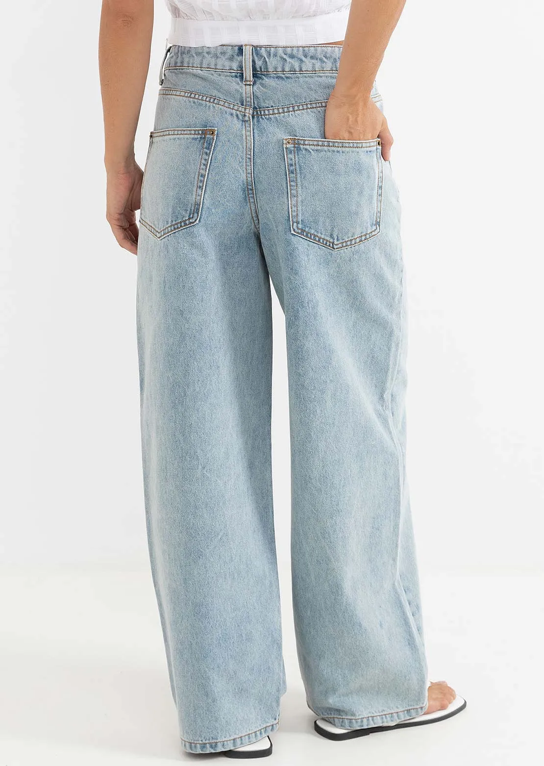 Rhythm Women's Boyfriend Jeans sold by Prfo product image thumbnail 2
