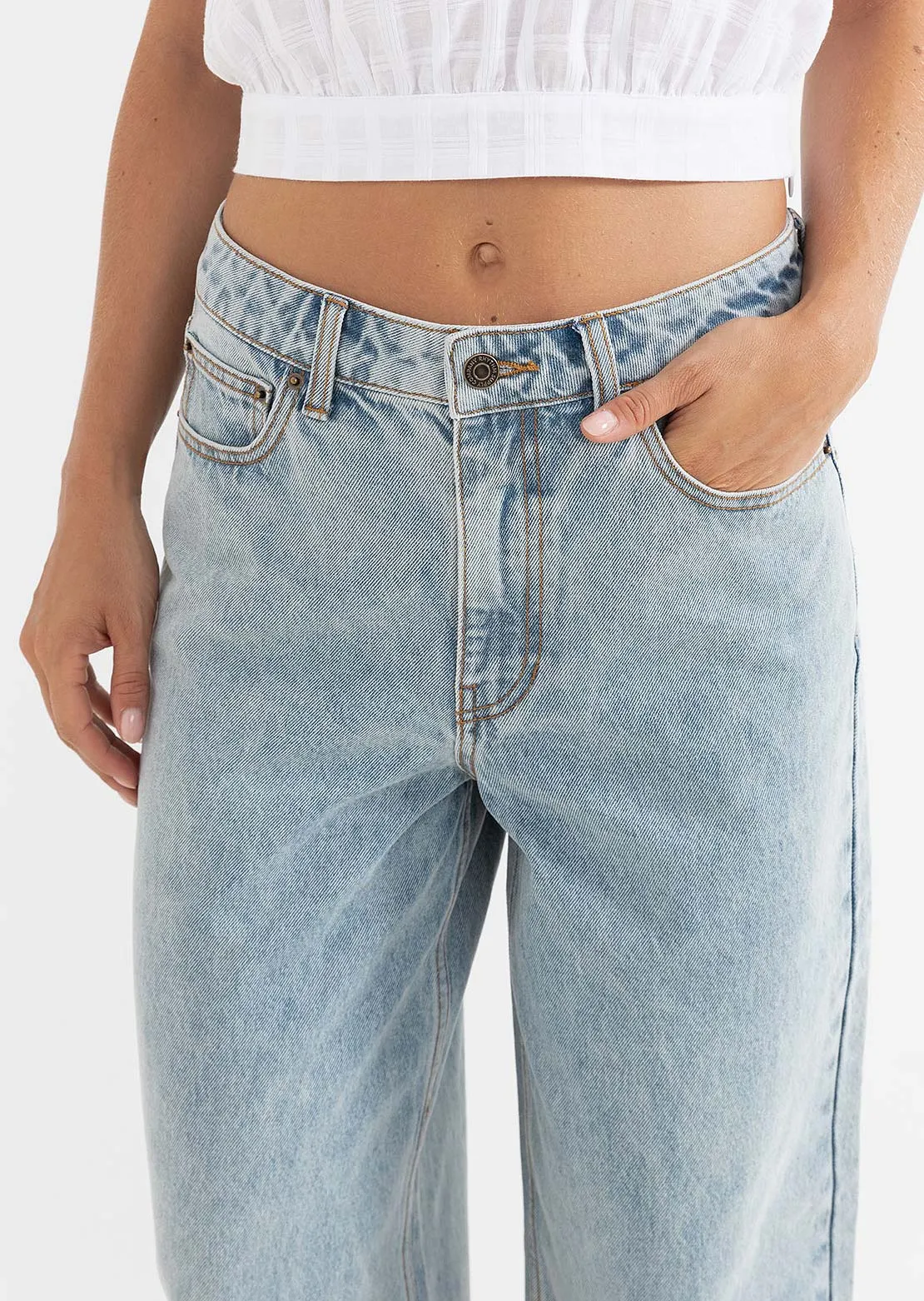 Rhythm Women's Boyfriend Jeans sold by Prfo product image thumbnail 4