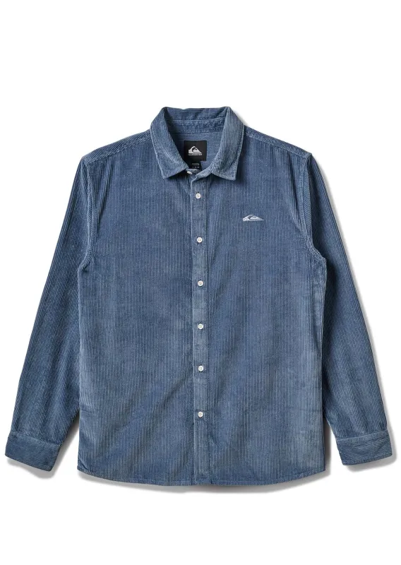 Quiksilver Men's Cord Long Sleeve Button Up Shirt sold by Prfo