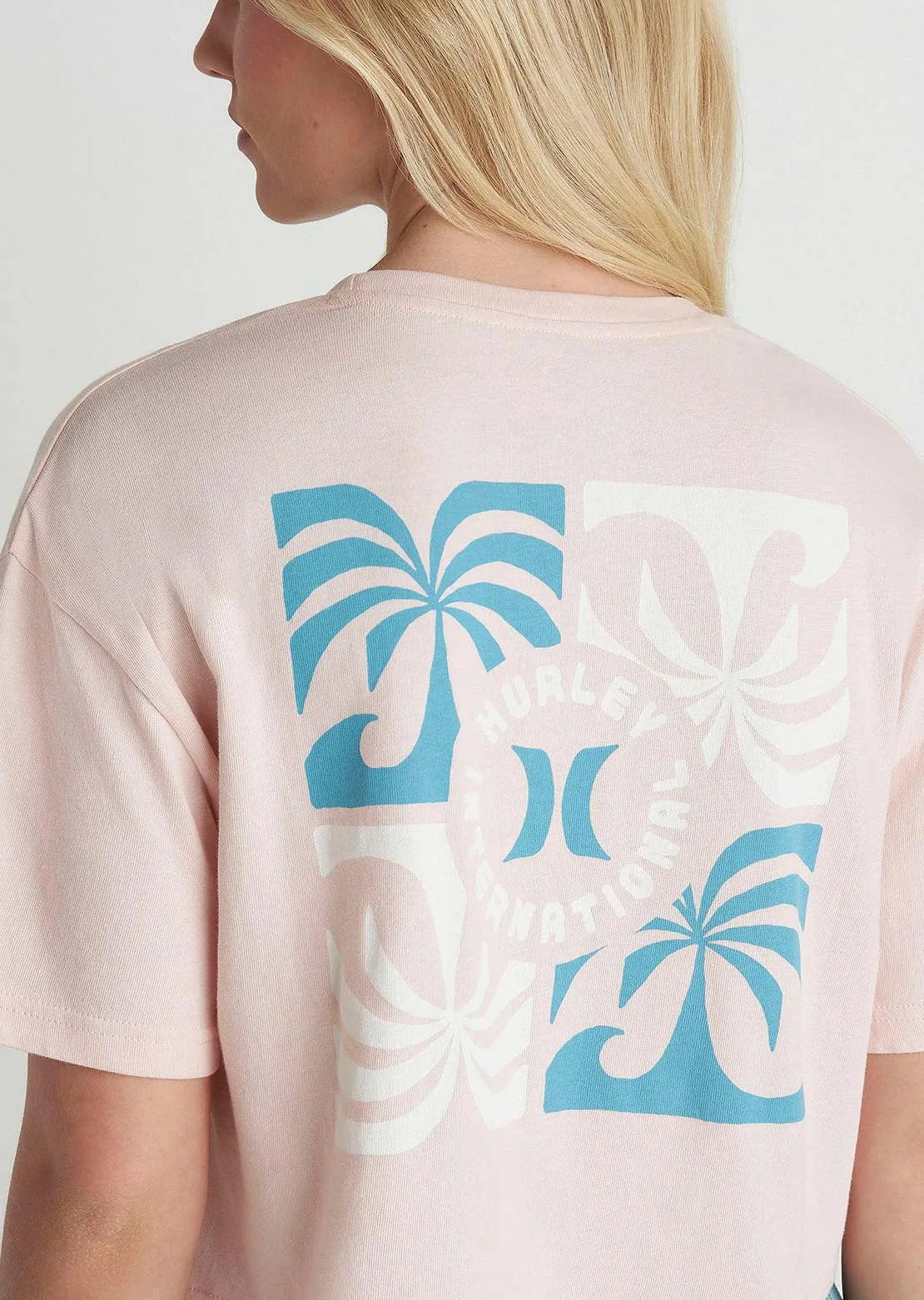 Hurley Women's Coast To Coast Boxy Crop T-shirt sold by Prfo product image thumbnail 4