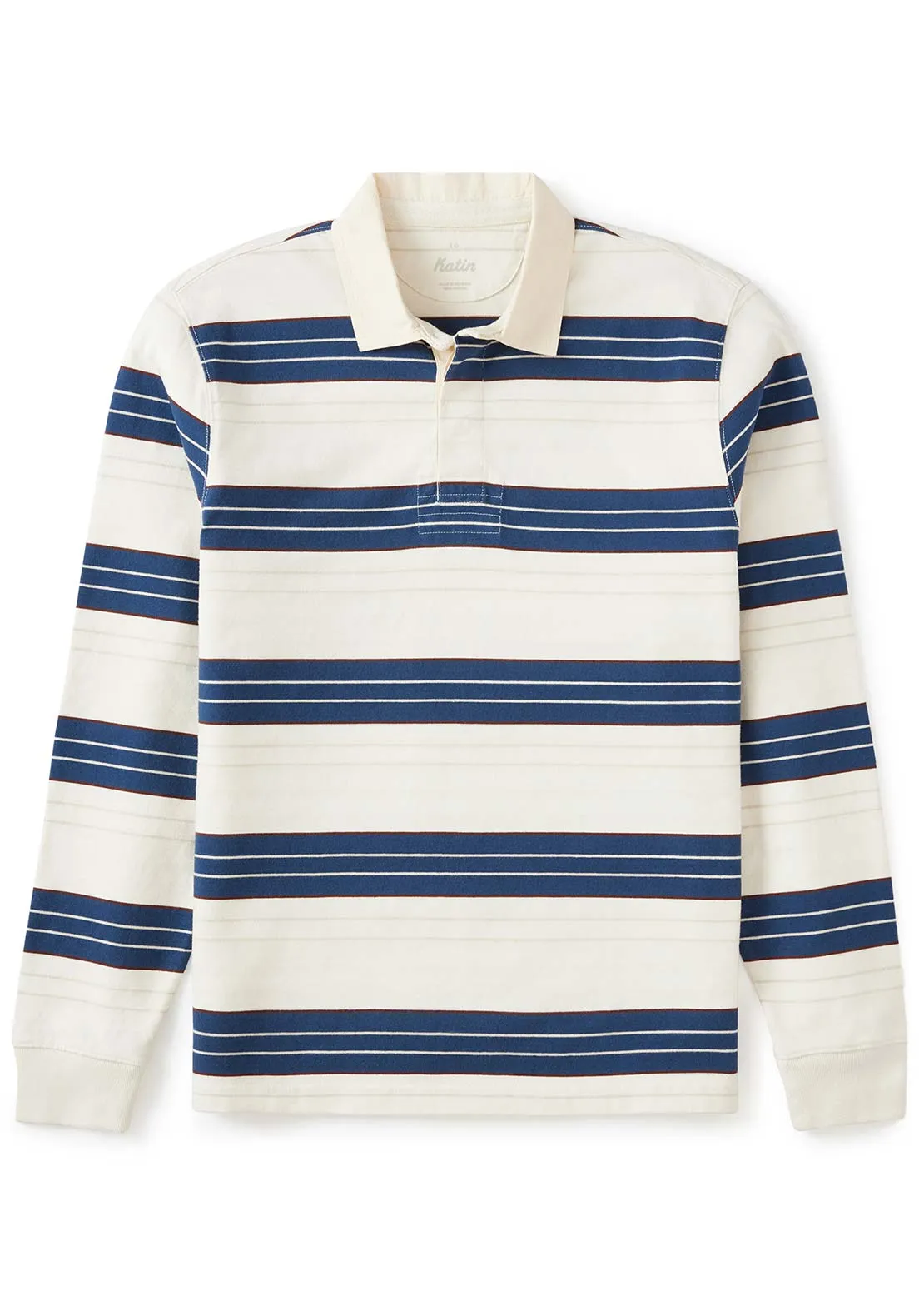 Katin Men's Greg Long Sleeve Rugby Polo sold by Prfo