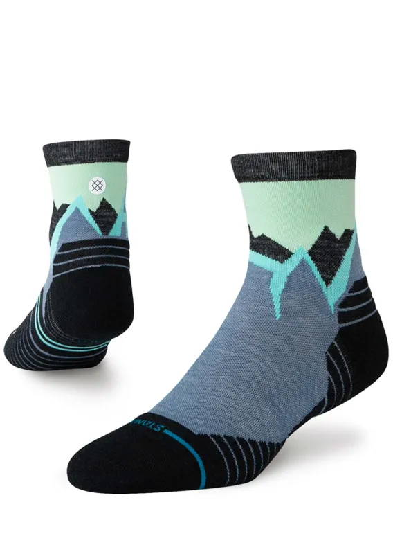 Stance Unisex Run Icy Mountain LT Wool QTR Socks sold by Prfo