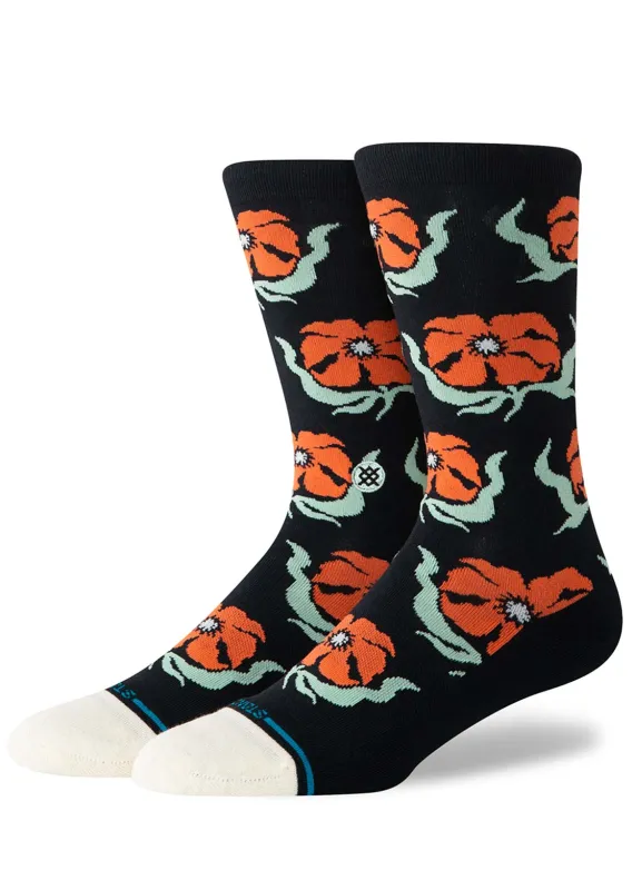 Stance Unisex Broadcast Floral Crew Socks sold by Prfo